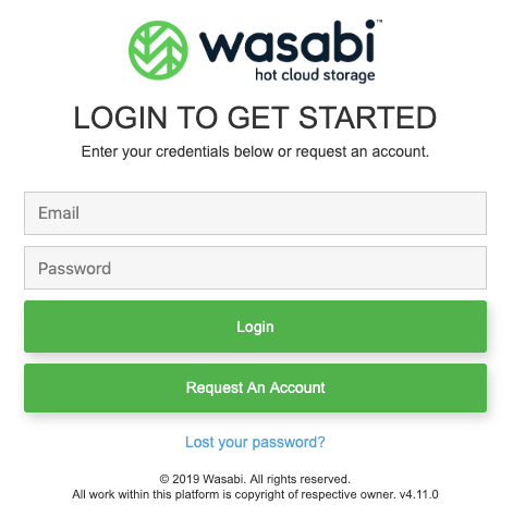 How do I access the Wasabi Partner Portal? – Wasabi Knowledge Base