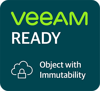 Veeam Ready Object Storage with Immutability